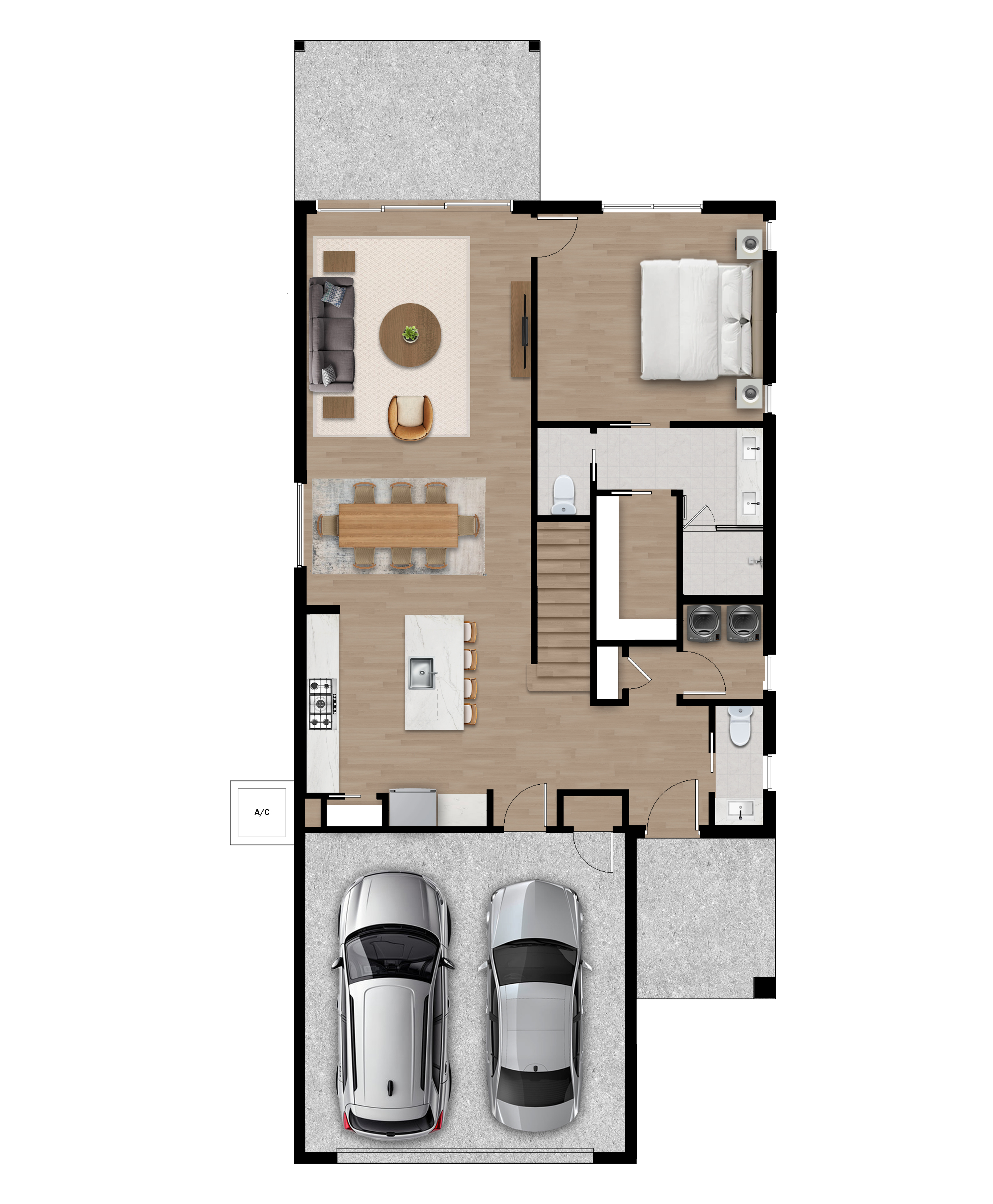 18076-Bordeaux- SFH -2nd Floor - 2D Floor Plan-10-29-2025 FA - Copy