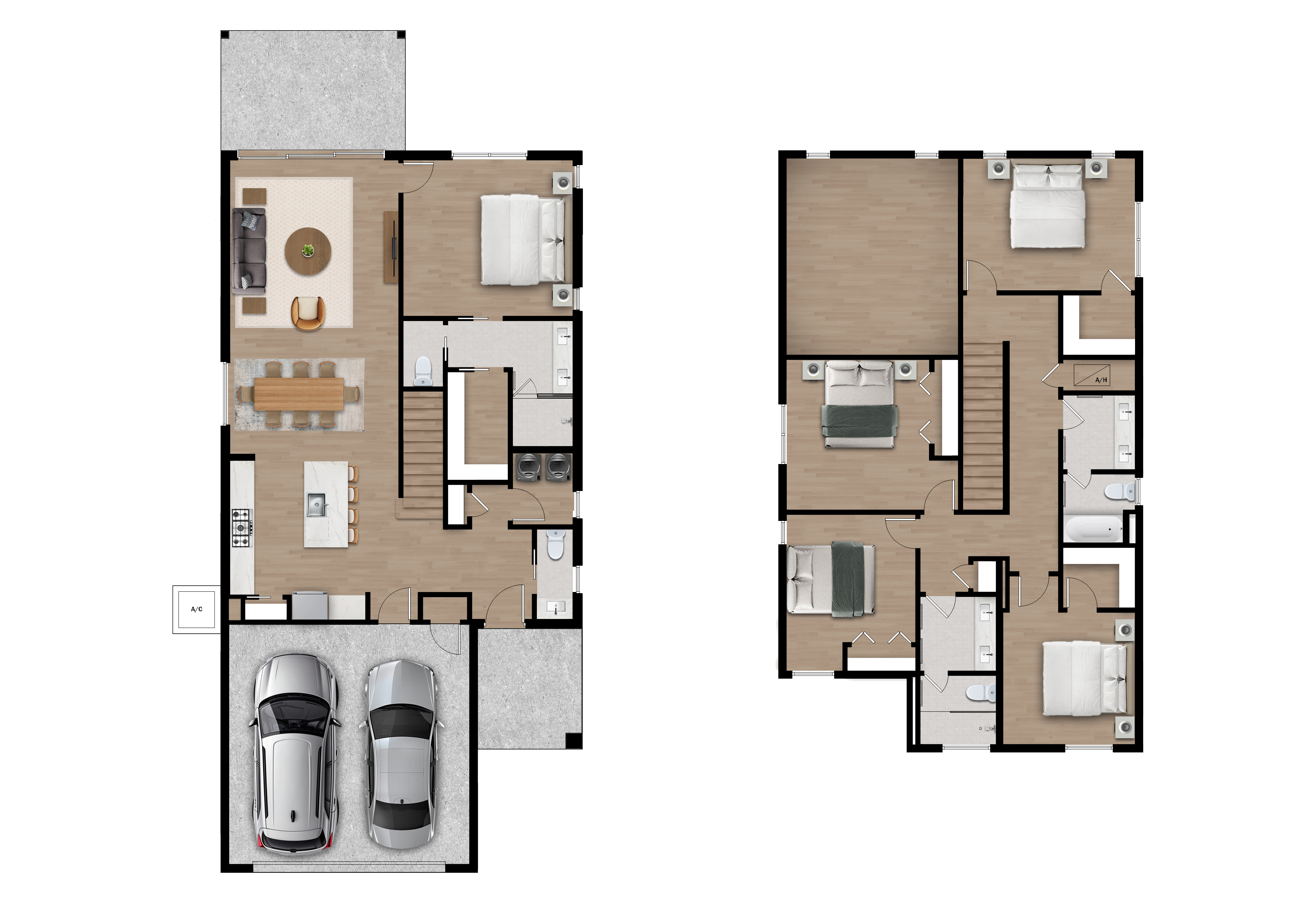 18076-Bordeaux- SFH -2nd Floor - 2D Floor Plan-10-29-2025 FA