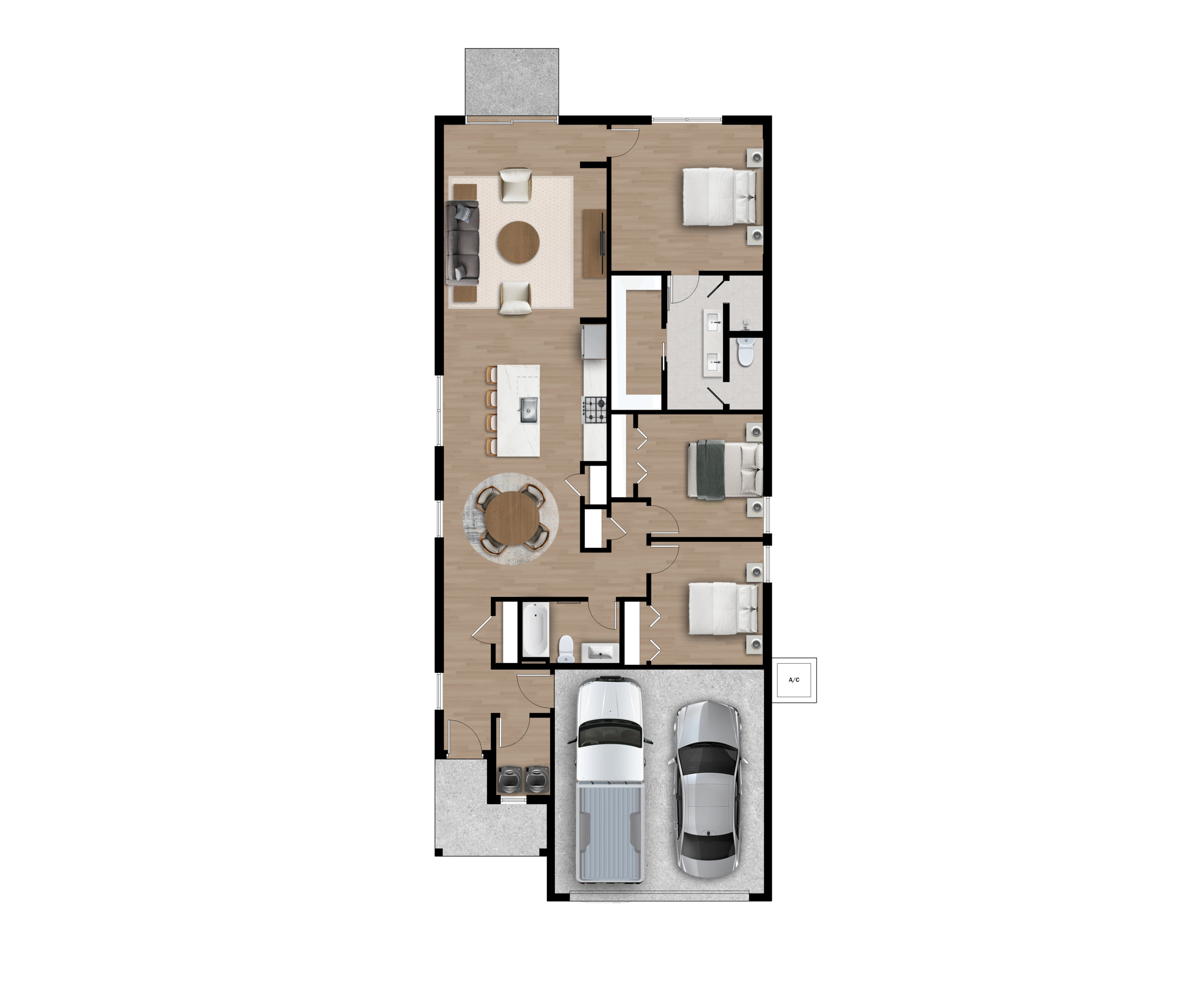 18076-Marseille - SFH - 1st Floor -2D Floor Plan-10-29-2025 vFA